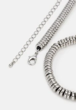 Pier One Set - Collier - Silver-Coloured -Pier One 024f5214d8db4f7d83effab42f3b21d6