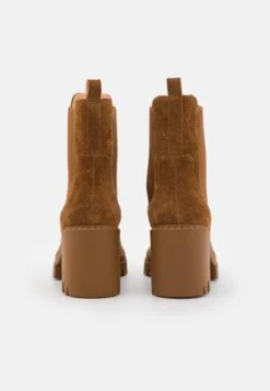 Pier One Leather - Bottines À Talons Hauts - Cognac -Pier One 137c97f9e63440be8f9bffbaabf9e50b