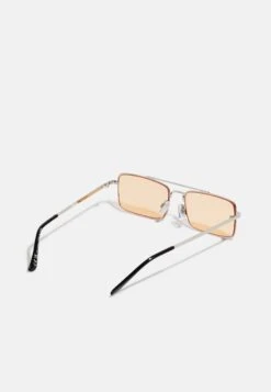 Pier One Unisex - Lunettes De Soleil - Silver-Coloured, Orange -Pier One 17ece33ad48f437c8dd610439392fa2e