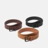 Pier One 3 Pack Unisex - Ceinture - Black/Brown/Cognac -Pier One 42b03ec1f8144058b2682837f1279b7f