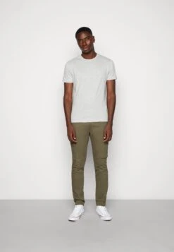 Pier One Unisex 5 Pack - T-Shirt Basique - Black /Dark Blue/Dark Green