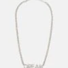 Pier One Unisex - Collier - Silver-Coloured -Pier One 8bb89a2263154c969afb19223b737372