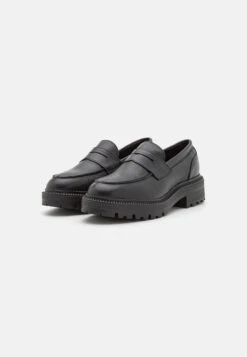 Pier One Leather - Mocassins - Black 4 Pier One Leather - Mocassins - Black -Pier One b15a0b2ee96b4043a6d56570d50403f8