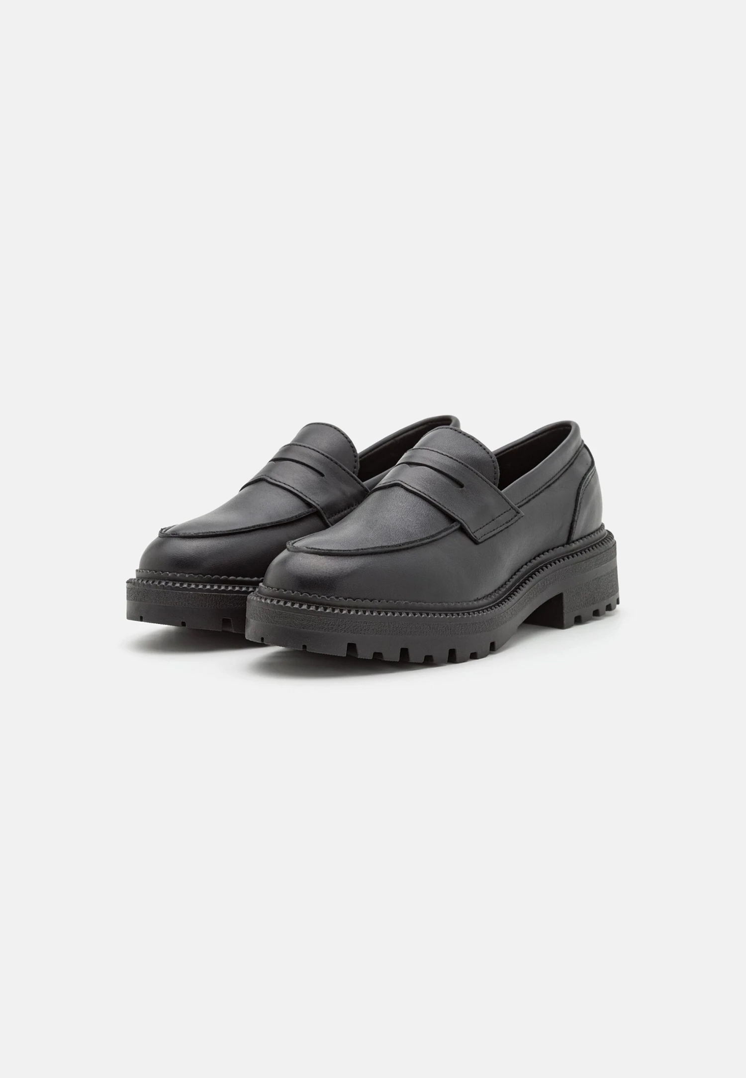 Leather - Mocassins - Black Pier One Leather - Mocassins - Black -Pier One b15a0b2ee96b4043a6d56570d50403f8 scaled