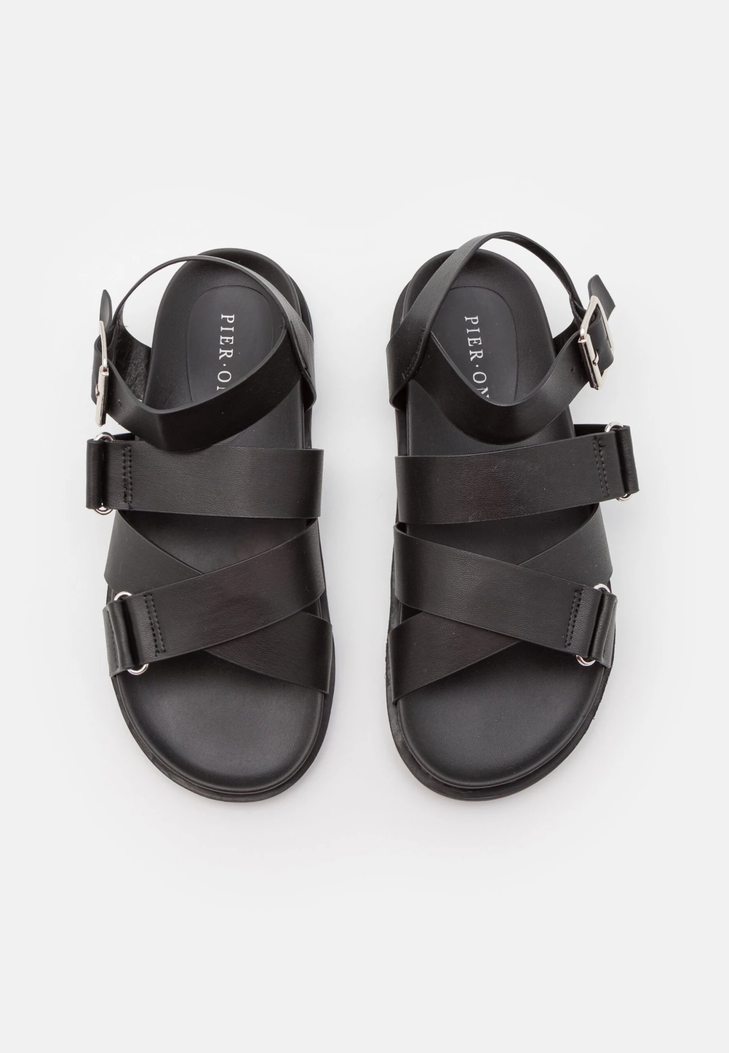 Unisex - Sandales - Black Pier One Unisex - Sandales - Black -Pier One cfa1a932594a4711b3c49603ed200cce scaled