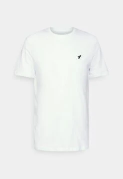 Pier One Unisex 5 Pack - T-Shirt Basique - White/Brown/Dark Blue -Pier One e7e6feca7abb486fb2811cf0ef59c0a9