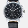Pier One Montre - Black/Silver-Coloured -Pier One e82b9088d16947b1aec20bc8526455b7