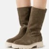 Pier One Leather Winter Boot - Bottes - Khaki 2 Pier One Leather Winter Boot - Bottes - Khaki -Pier One f1e1084164b44c56bf7ad90acb69a5a2