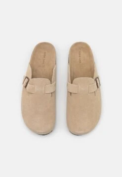 Pier One Leather Unisex - Chaussons - Beige 5 Pier One Leather Unisex - Chaussons - Beige -Pier One fb9c0aed91d14aa2a90f9e1af6a1df5d