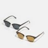 Pier One 2 Pack - Lunettes De Soleil - Brown/Black -Pier One fc843ea18b9a49fb93975930696106b8